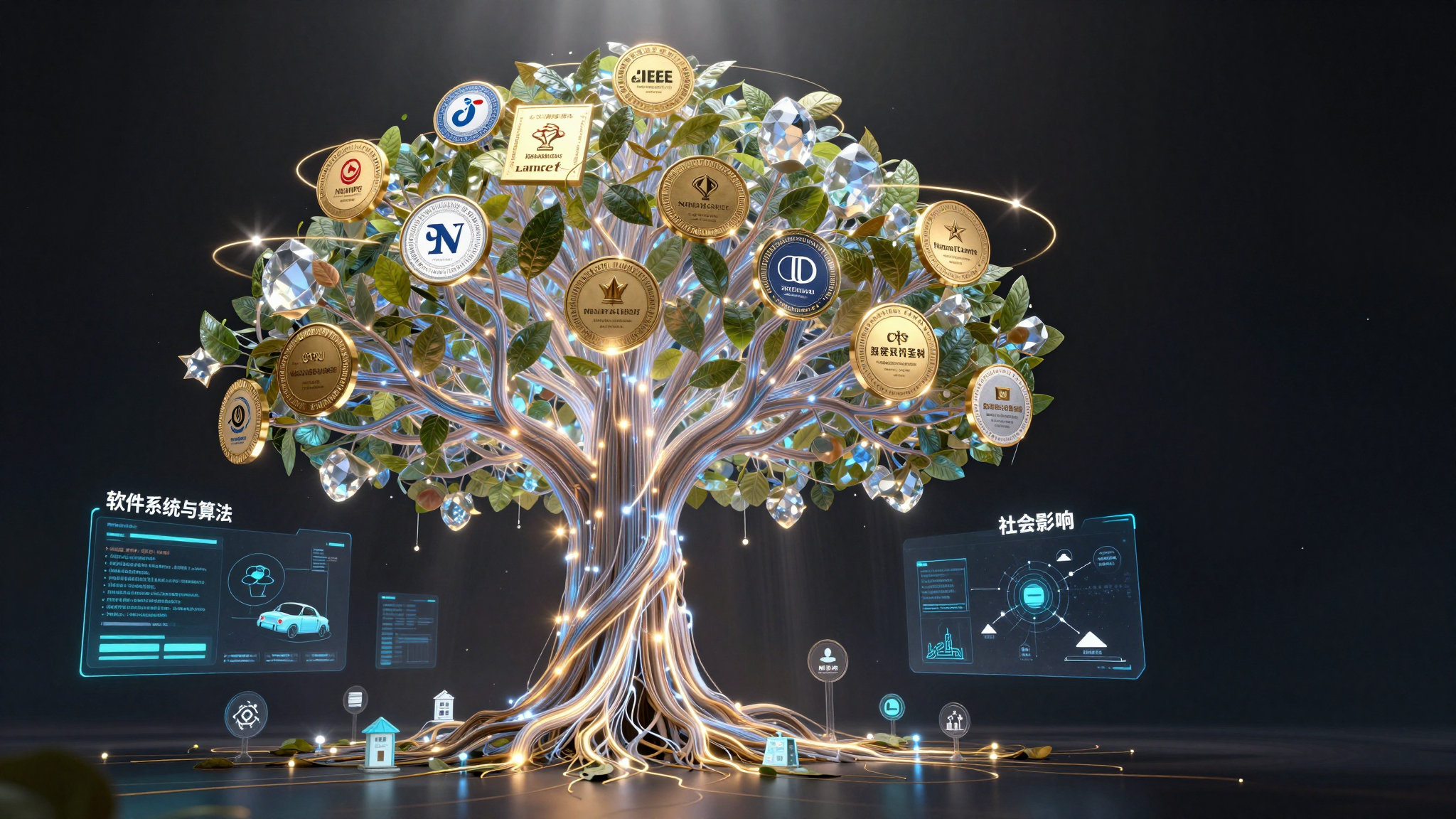 成果展示示意图